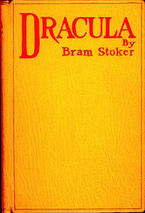 Première couverture de Dracula par Bram Stoker