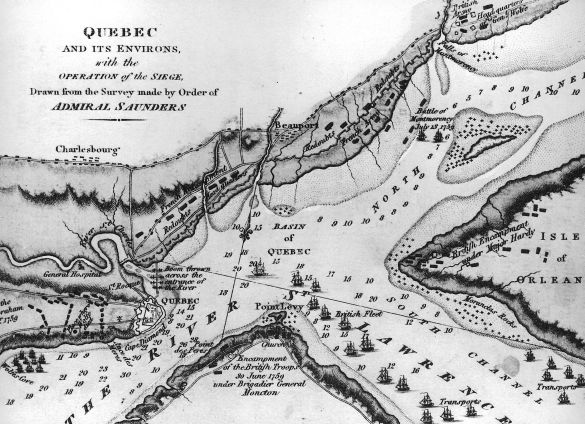 26 juin 1759  Début du siège de Québec