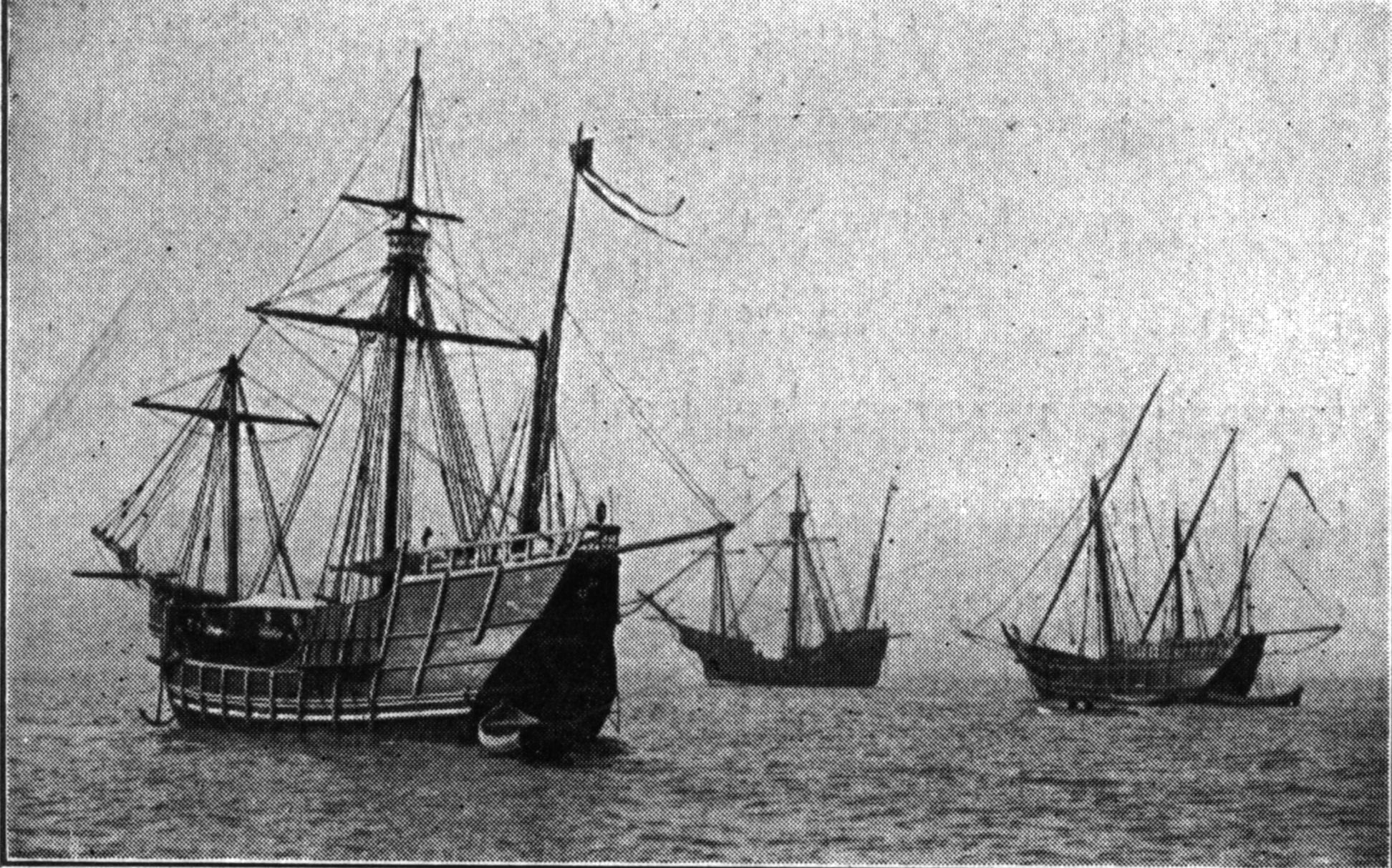 3 août 1492  Christophe Colomb quitte l’Espagne à la recherche des Indes