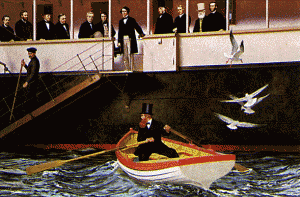 William H. Pope allant chercher les délégués du Canada. Source : http://www1.sympatico.ca/news/otd/images/otd.98.09.01.a.lg.gif