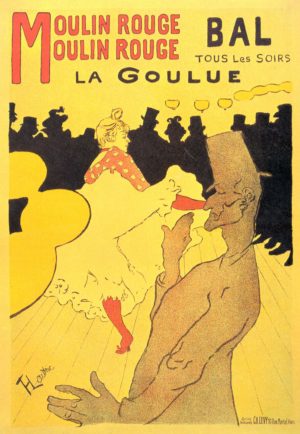 La Goulue Affiche lithographiée Henri de Toulouse-Lautrec (1891)