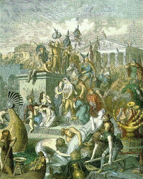 31 décembre 406  Début des invasions barbares