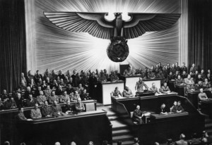 Discours d'Hitler devant le Reichstag après la déclaration de guerre