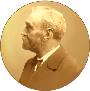Alfed Nobel vers 1896 Photo : AlphaZeta (2010)