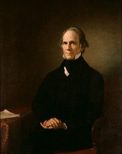 Henry Clay Huile sur toile de Henry Darby (1858) Source : Bureau de l'archiviste du Sénat américain