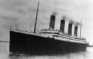 Le Titanic quitte Southampton Photo anonyme (19120