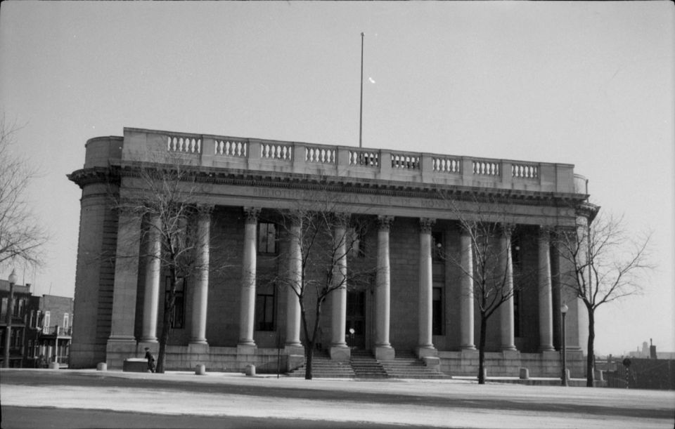 13 mai 1917  Inauguration de la Bibliothèque de Montréal