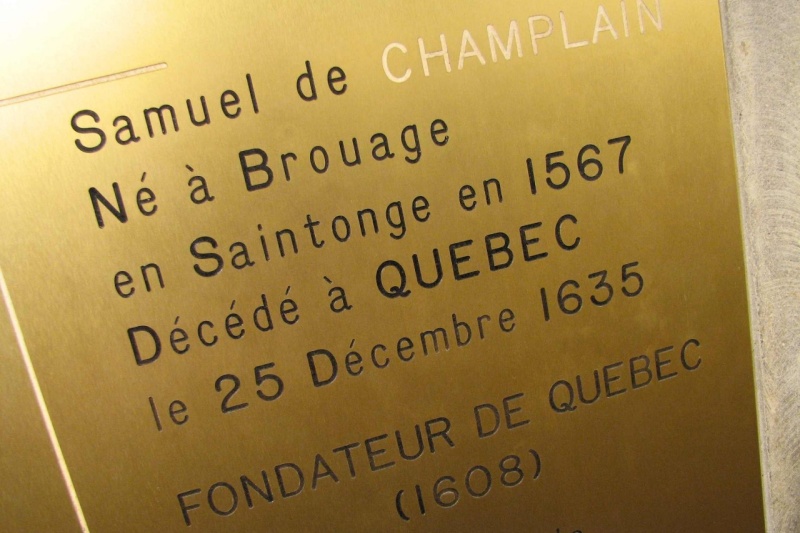 25 décembre 1635  Décès de Samuel de Champlain