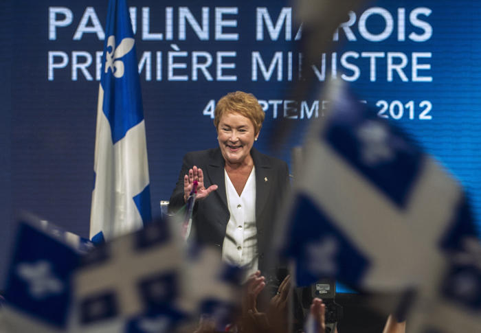 4 septembre 2012  Pauline Marois devient la première femme à diriger le Québec