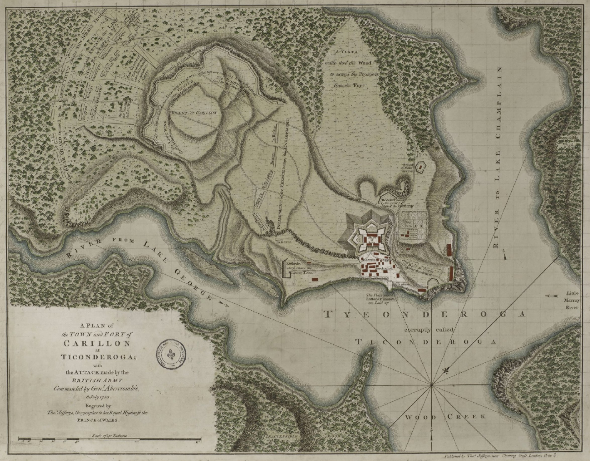 8 juillet 1758  Bataille de Carillon