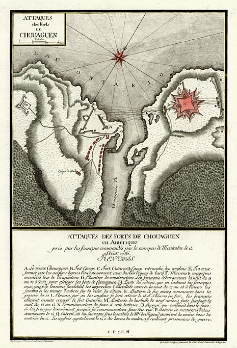 14 août 1756  Victoire française à Oswego