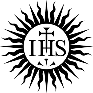 Emblème de la Compagnie de Jésus Source : Moranski (2008)