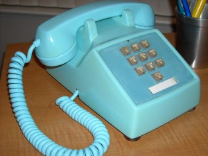 Téléphone Western Electric 1500D datant de 1968 Photo : Mcheath (2009)