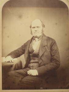 Portrait de Charles Darwin Photo : The Literary and Scientific Portrait Club : Maull & Polyblank (1855)