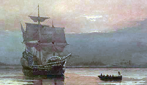 26 novembre 1620  Les Pilgrims Fathers débarquent à Plymouth