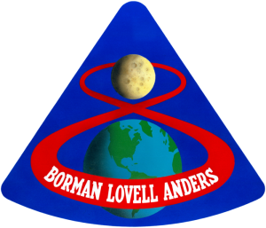 Logo de la mission Appolo 8 dessiné par l'astronaute Jim Lovell Source : NASA