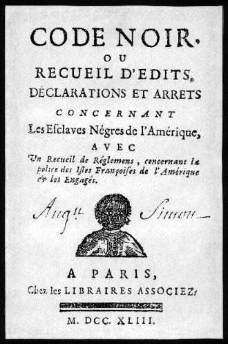 13 avril 1709  L’intendant Jacques Raudot légalise l’esclavage en Nouvelle-France