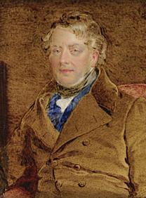 Edward Ellice Sr. Peinture de Charles William Ross (1838) Source : Wikimedia Commons