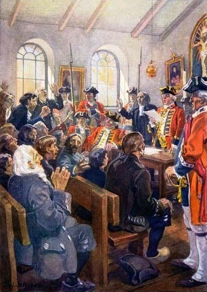 5 septembre 1755  Déportation des Acadiens