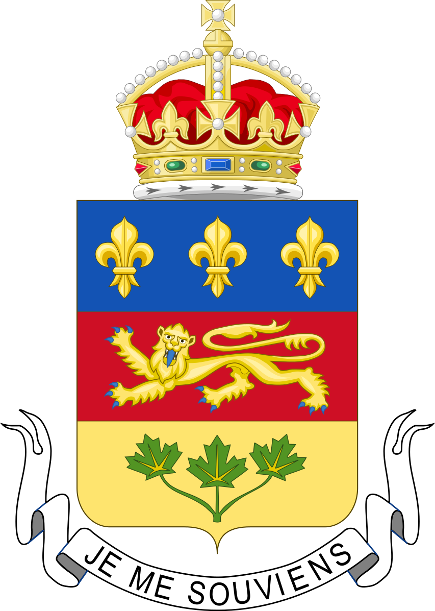 9 décembre 1939  Le Québec se dote officiellement d’armoiries