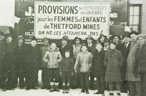 13 février 1949  Grève de l’Amiante à Asbestos