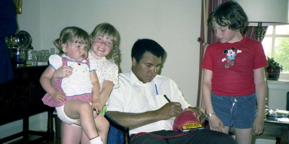 13 juin 1983  Mohammed Ali en visite officielle à Rouyn-Noranda