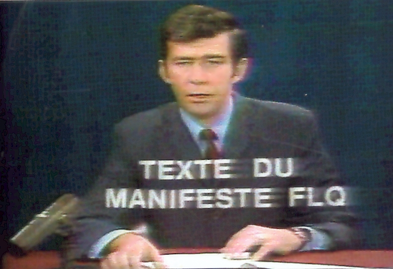 8 octobre 1970  Lecture du Manifeste du FLQ à Radio-Canada