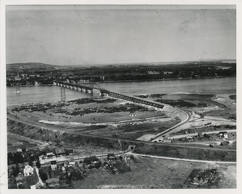 11 juillet 1934  Inauguration du pont Honoré-Mercier