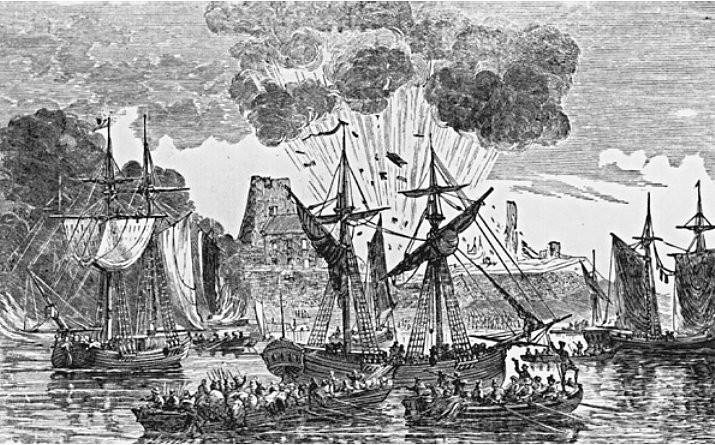 27 août 1758  Les Anglais prennent le fort Frontenac