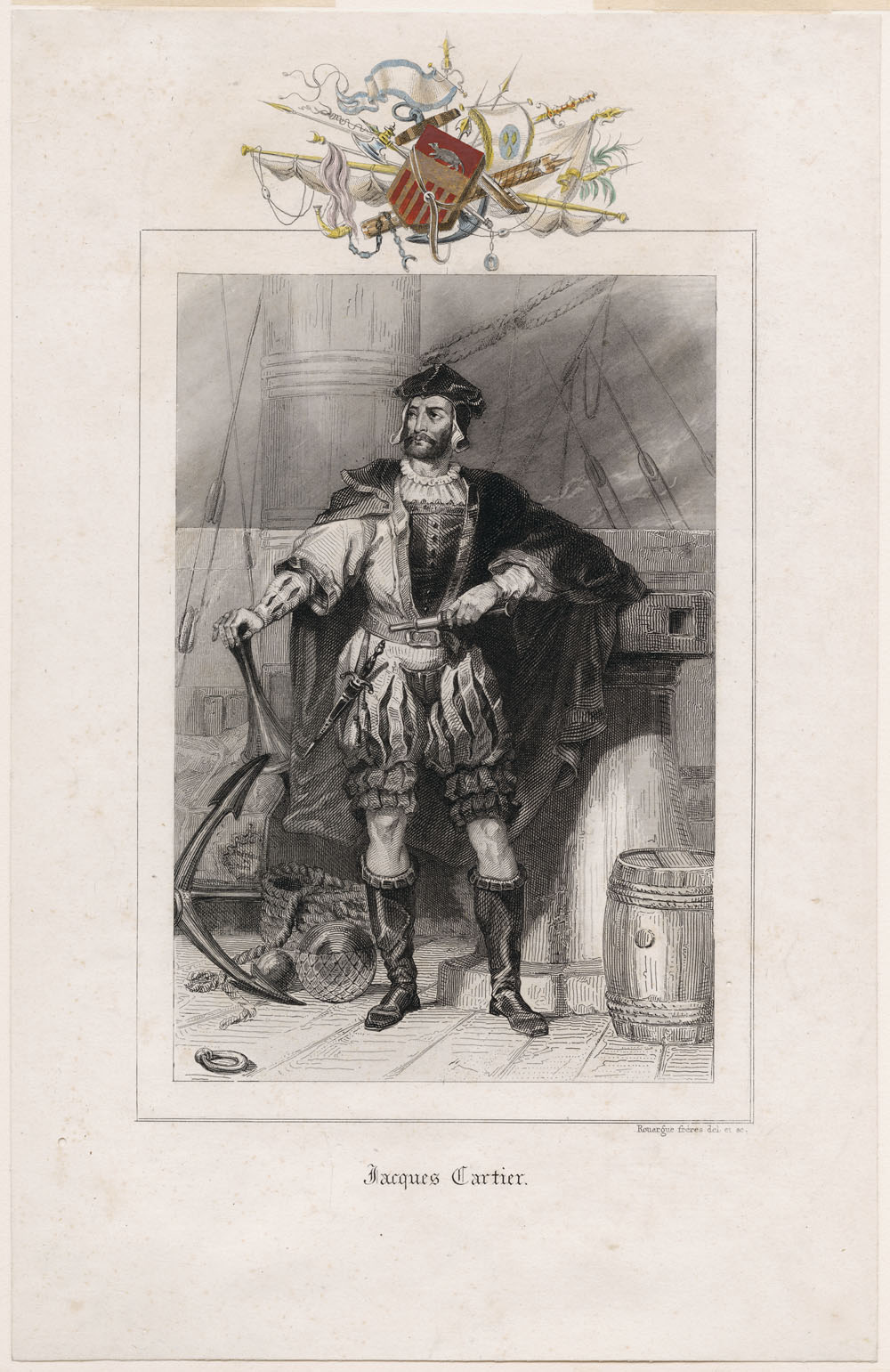 23 août 1541  Jacques Cartier est de retour à Stadaconé