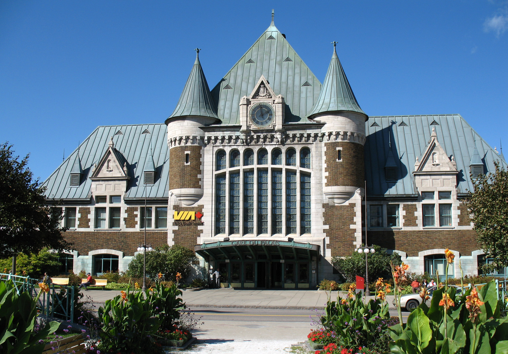 10 août 1916  Inauguration de la gare du Palais à Québec
