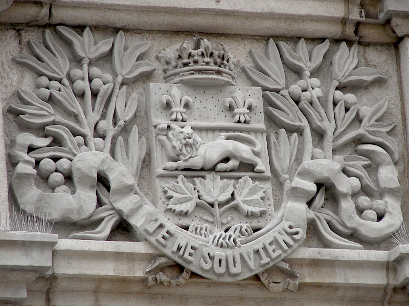 9 février 1883  Adoption de la devise « Je me souviens »