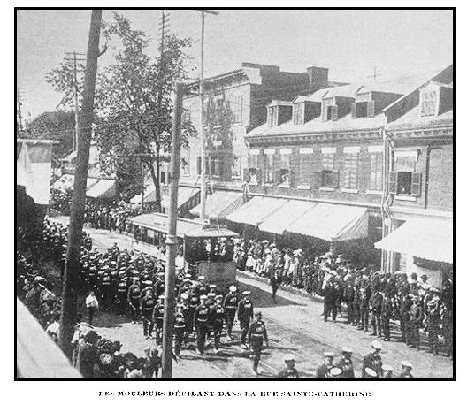 3 septembre 1888  Grand défilé de la fête du Travail à Montréal