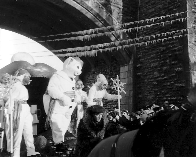 9 janvier 1955  Bonhomme Carnaval arrive à Québec pour la première fois