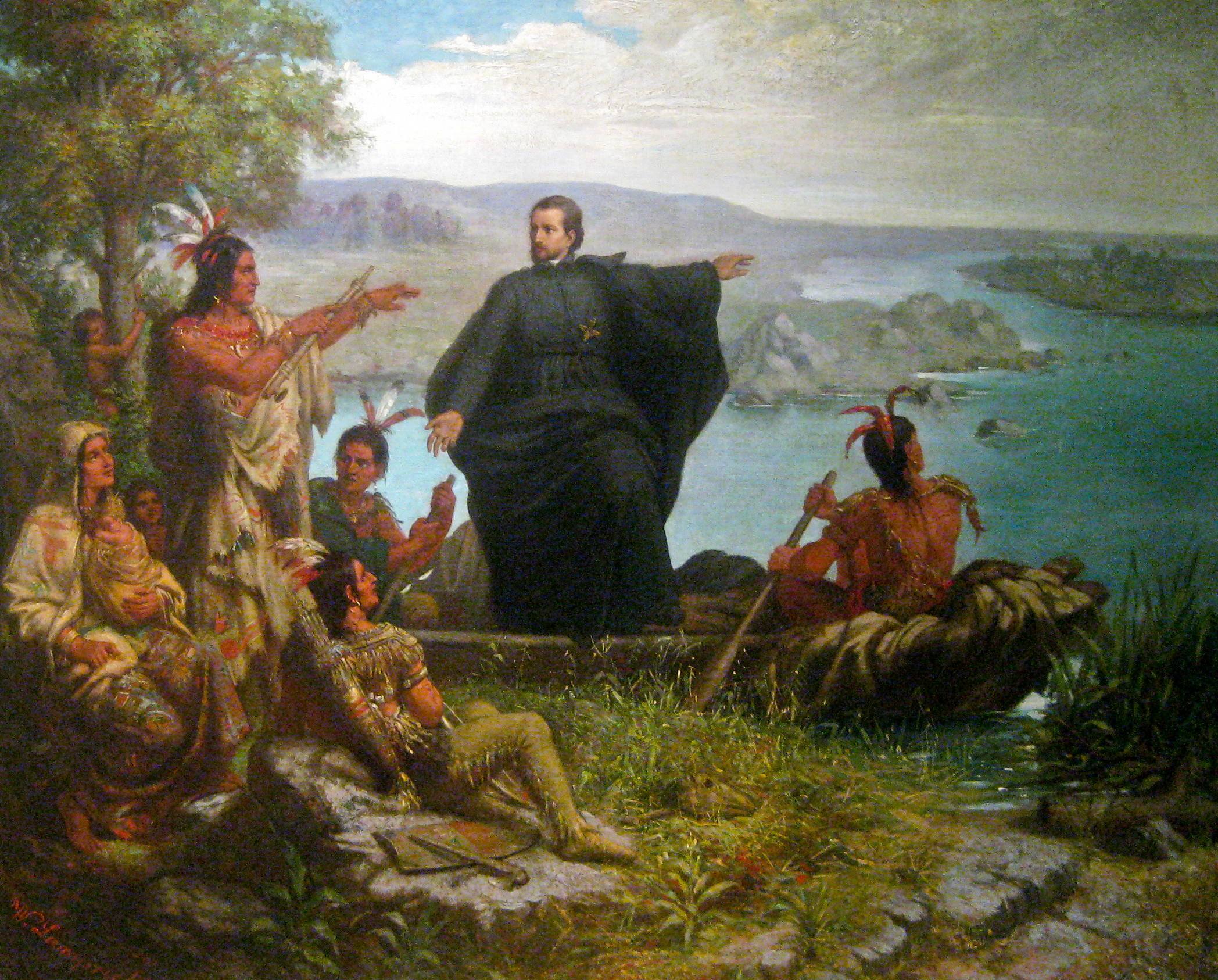 18 mai 1675  Décès du père Jacques Marquette au pays des Illinois