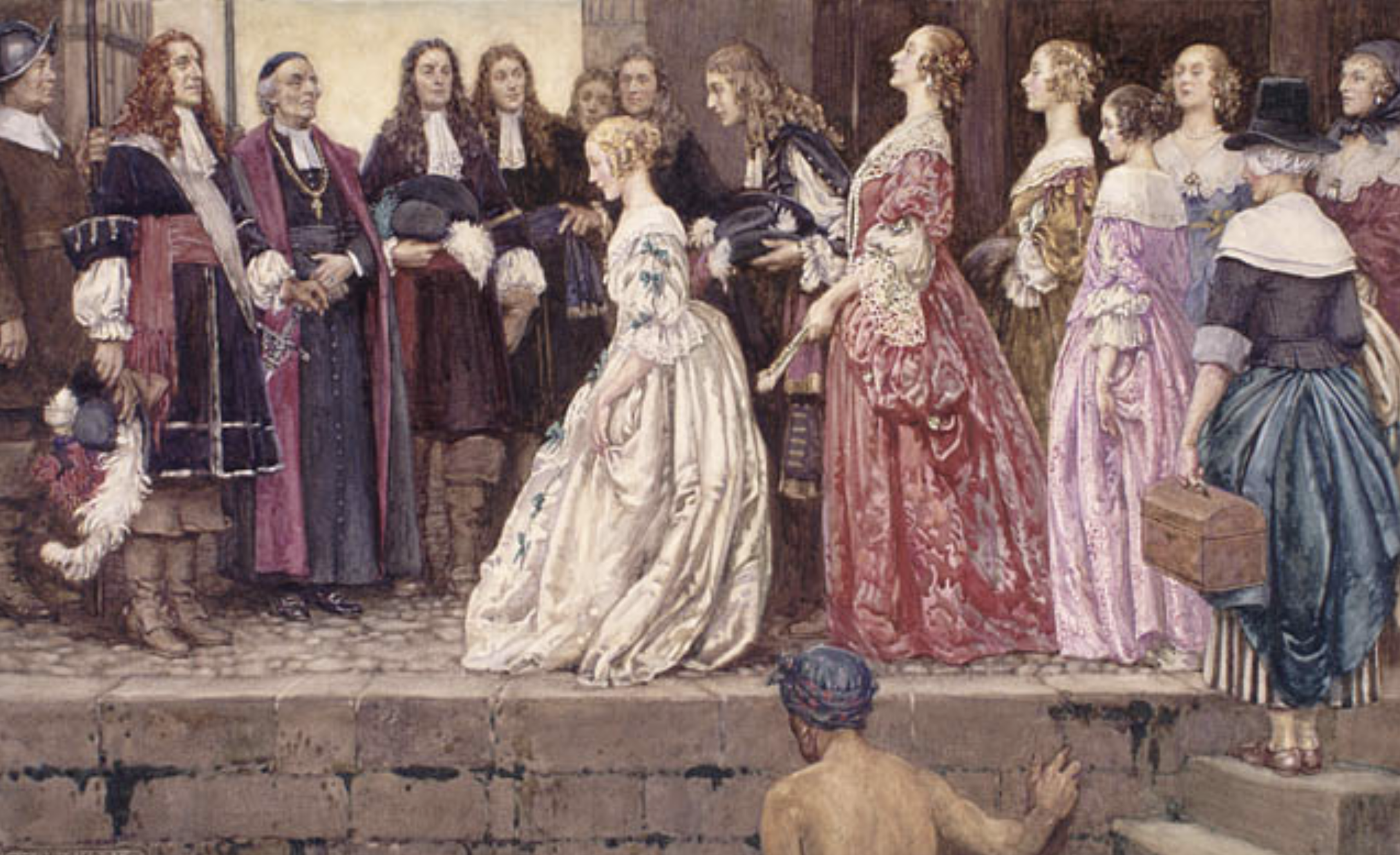 22 septembre 1663  Les premières Filles du Roy arrivent en Nouvelle-France