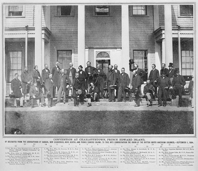 1er septembre 1864Conférence de Charlottetown
